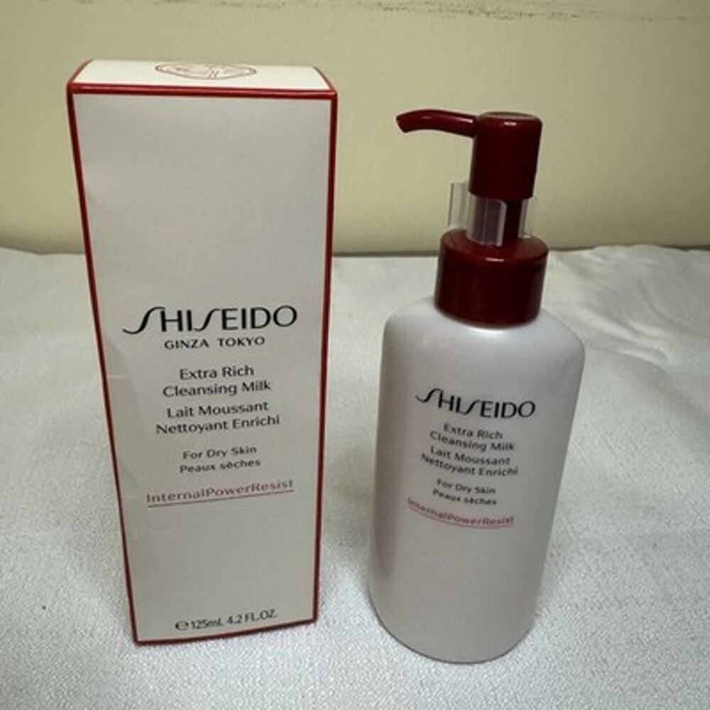 Shiseido Extra Rich Cleansing Milk - Full Size 125mL / 4.2 Oz. New